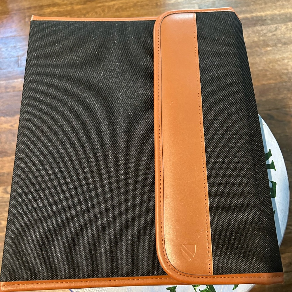 Cambridge organizer planner tons of pockets, held closed with hook and loop, new
